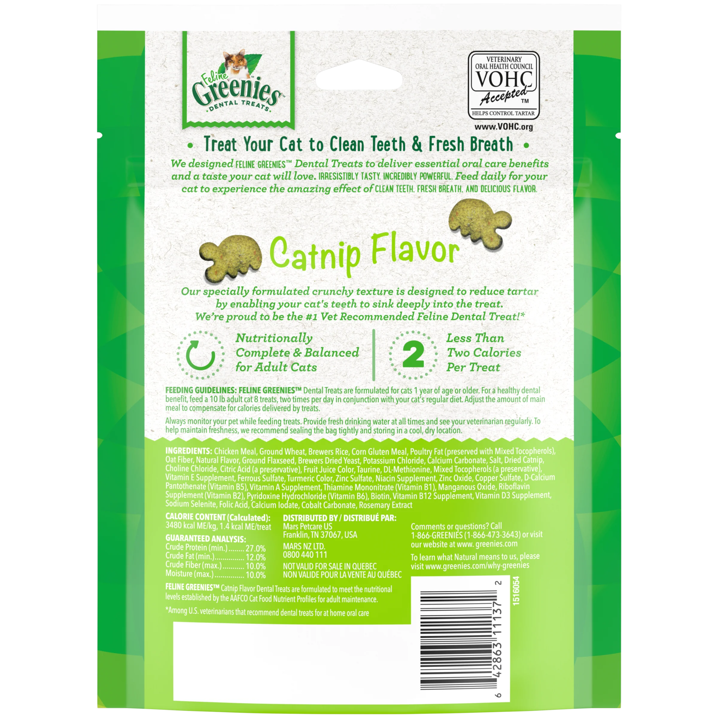 Greenies Cat Dental Health Treats Catnip - Image 6