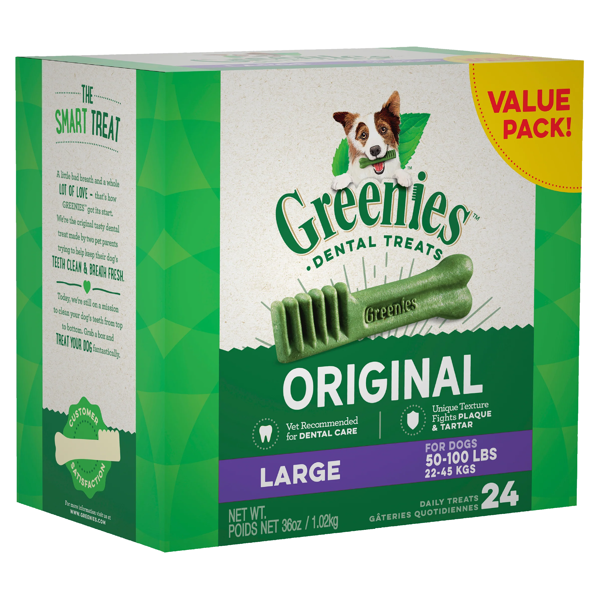 Greenies Dog Original Dental Health Treats for Large Dogs - Image 9