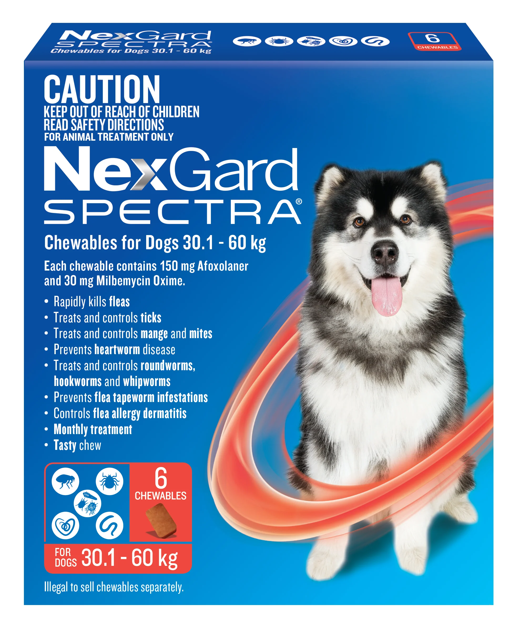 NexGard SPECTRA Very Large Dog Chews 30.1-60kg - Image 3