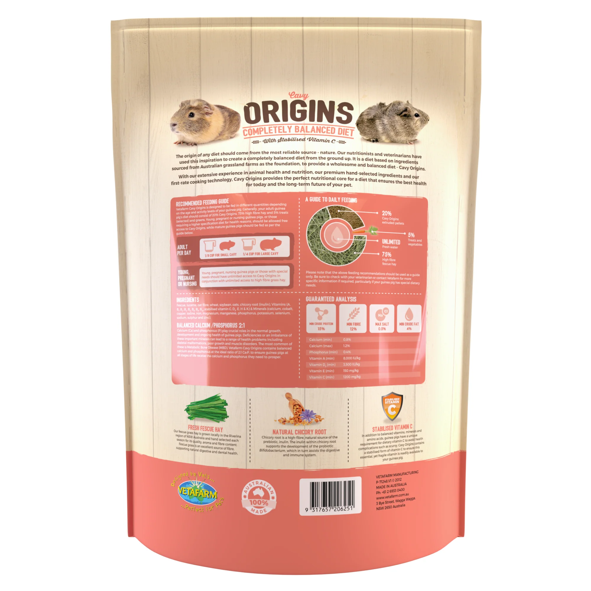 Vetafarm Origins Cavy Food - Image 6