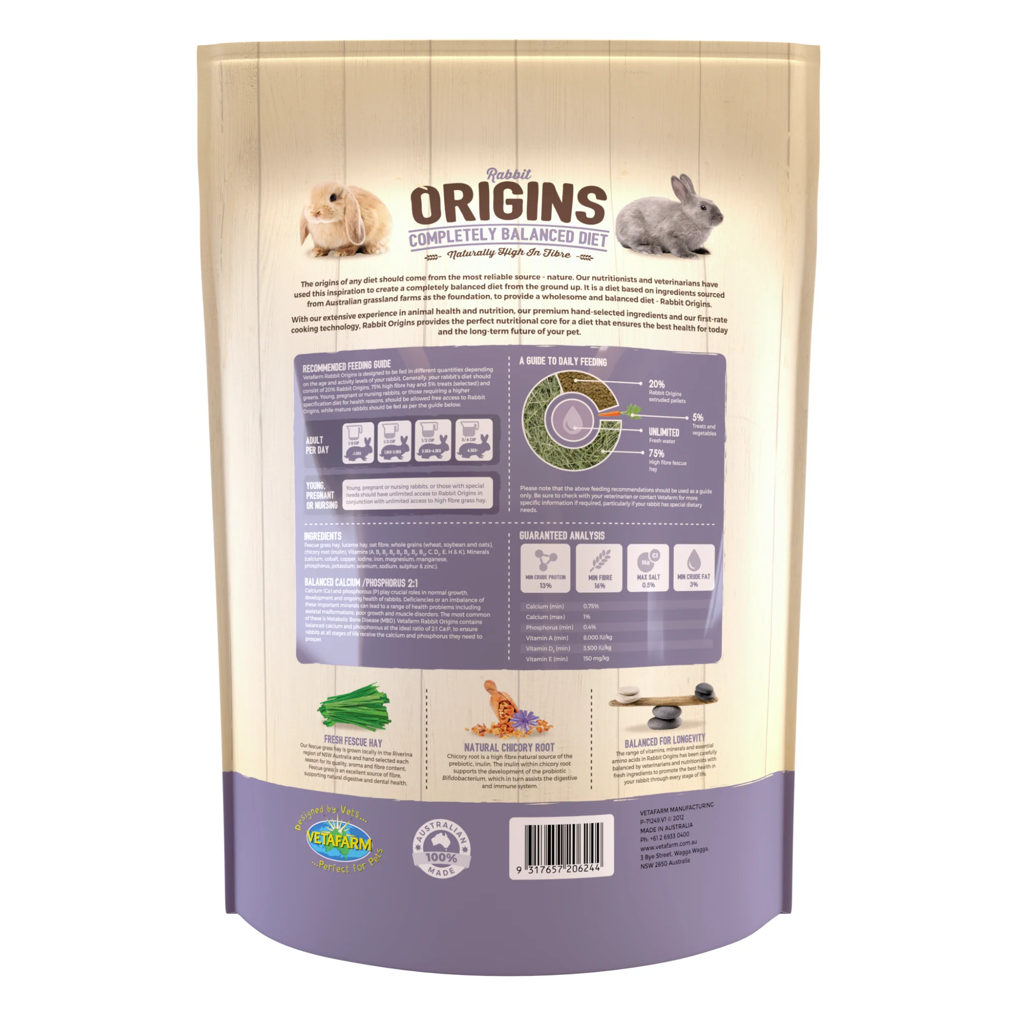 Vetafarm Origins Rabbit Food - Image 6